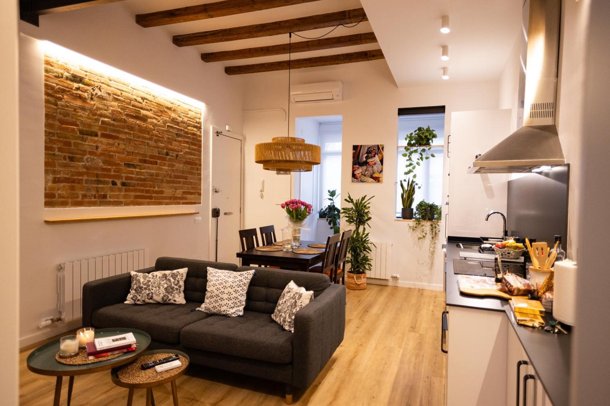Poble Sec Charming Apartment บาร์เซโลนา ภายนอก รูปภาพ
